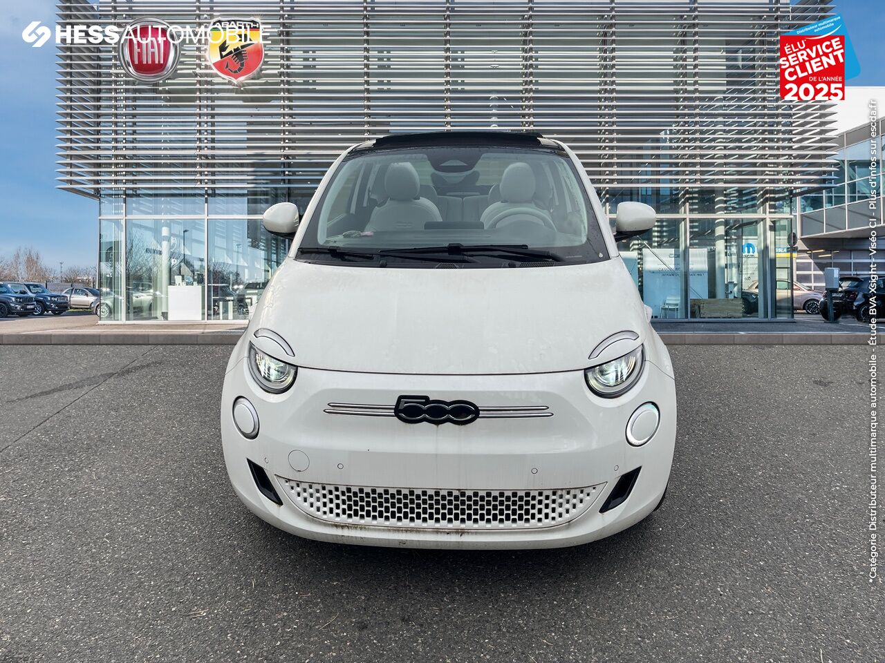 Véhicule neuf FIAT 500C E 118CH LA PRIMA chez Fiat Saint-Etienne