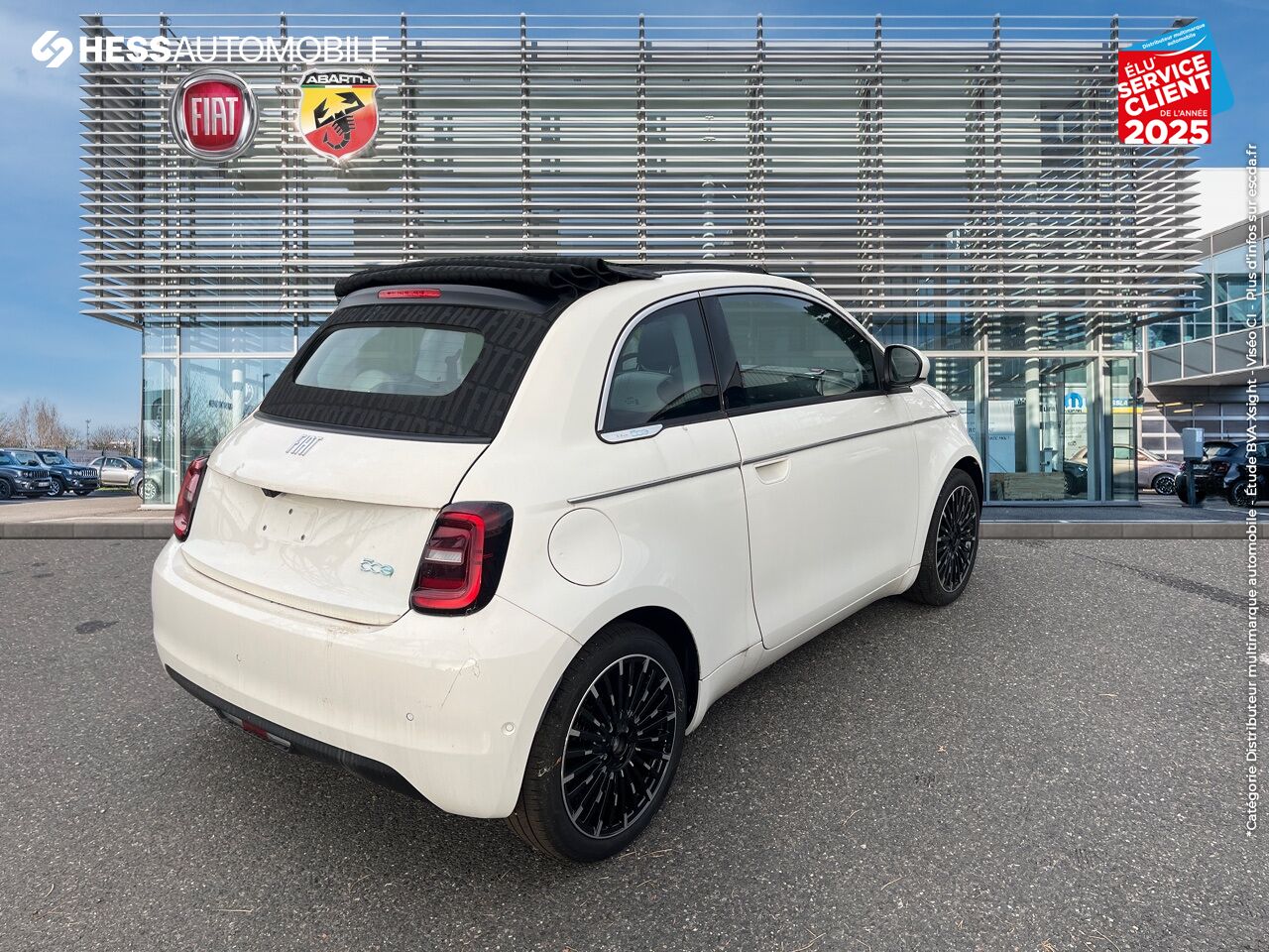 Véhicule neuf FIAT 500C E 118CH LA PRIMA chez Fiat Saint-Etienne