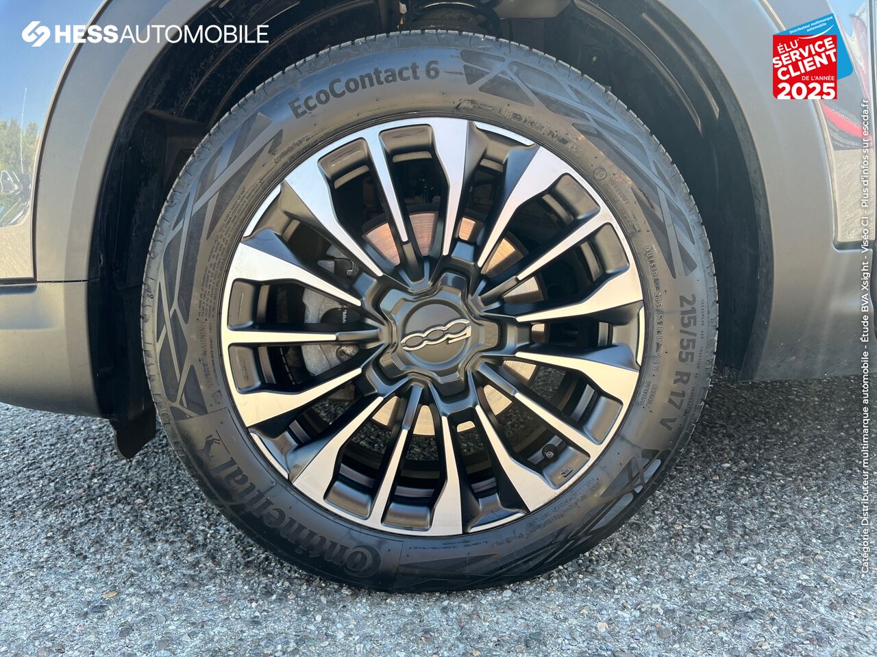 Véhicule d'occasion FIAT 500X 1.6 MULTIJET 130CH CROSS chez Fiat Mulhouse