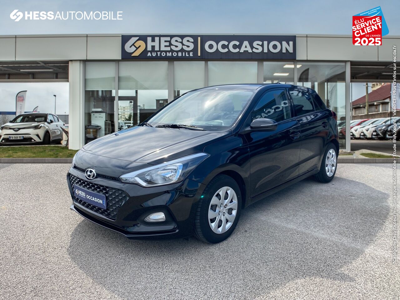 Véhicule d'occasion HYUNDAI I20 1.2 75CH INITIA EURO6D-T EVAP chez Hyundai Besançon