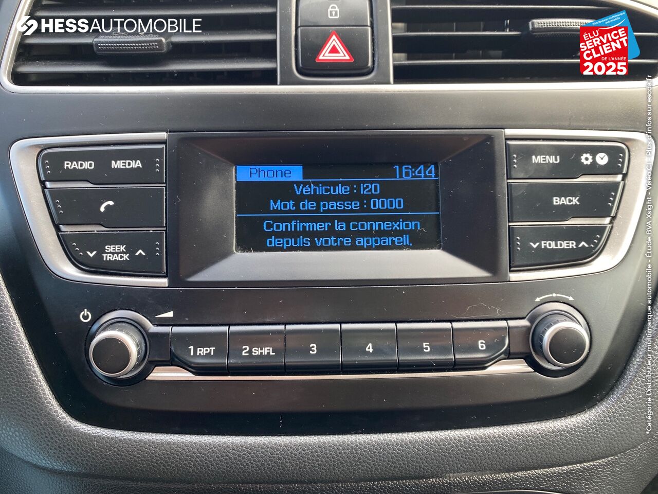 Véhicule d'occasion HYUNDAI I20 1.2 75CH INITIA EURO6D-T EVAP chez Hyundai Besançon