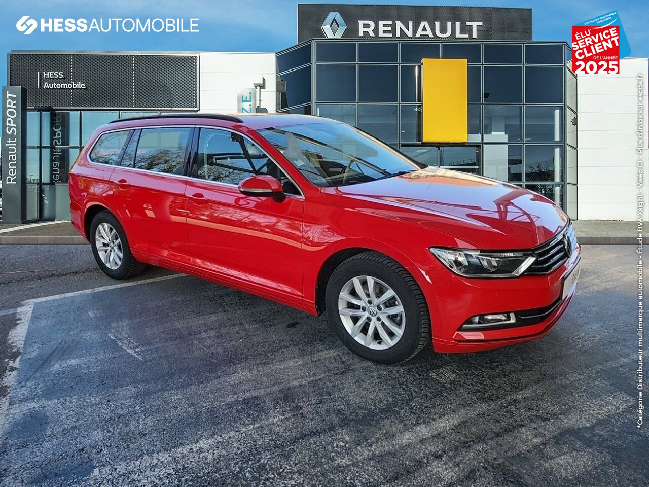 Véhicule d'occasion VOLKSWAGEN PASSAT SW 1.6 TDI 120CH BUSINESS DSG7 SIEGES CHAUF GPS CAMERA chez Renault Saint-Louis