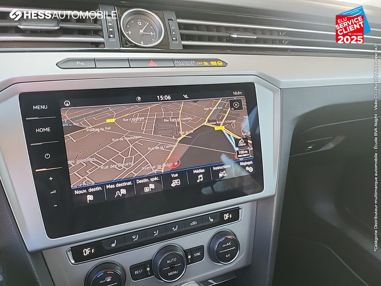 Véhicule d'occasion VOLKSWAGEN PASSAT SW 1.6 TDI 120CH BUSINESS DSG7 SIEGES CHAUF GPS CAMERA chez Renault Saint-Louis