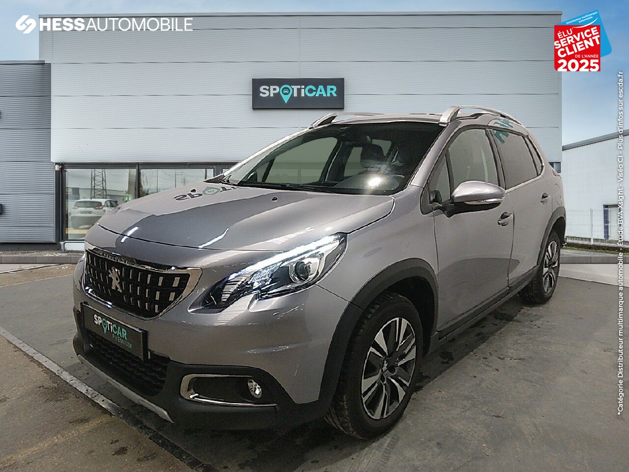 Véhicule d'occasion PEUGEOT 2008 1.2 PURETECH 110CH E6.C ALLURE S/S EAT6 chez Peugeot Charleville