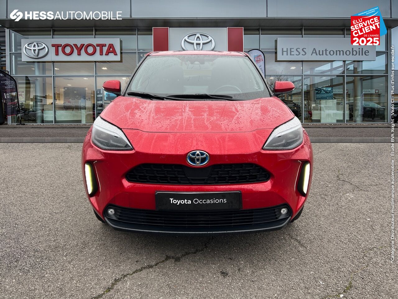 Véhicule d'occasion TOYOTA YARIS CROSS 116H DESIGN AWD-I MY22 CAMERA chez Toyota Thionville