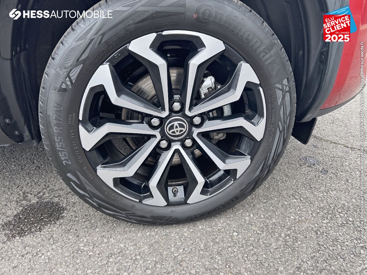 Véhicule d'occasion TOYOTA YARIS CROSS 116H DESIGN AWD-I MY22 CAMERA chez Toyota Thionville