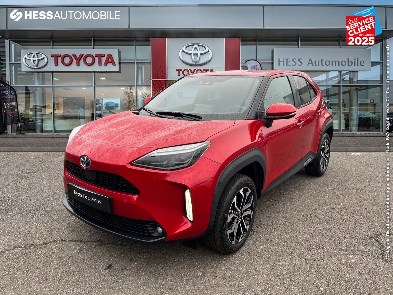 Véhicule d'occasion TOYOTA YARIS CROSS 116H DESIGN AWD-I MY22 CAMERA chez Toyota Thionville