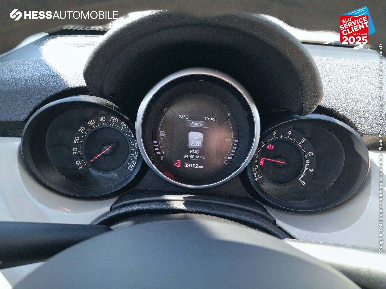 Véhicule d'occasion FIAT 500X 1.6 E-TORQ 110CH POP chez Fiat Dijon