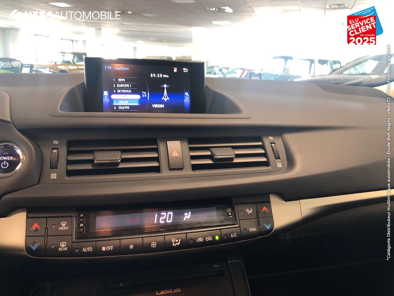 Véhicule d'occasion LEXUS CT 200H PREMIUM EDITION 1ERE MAIN GPS CAMERA chez Lexus Strasbourg