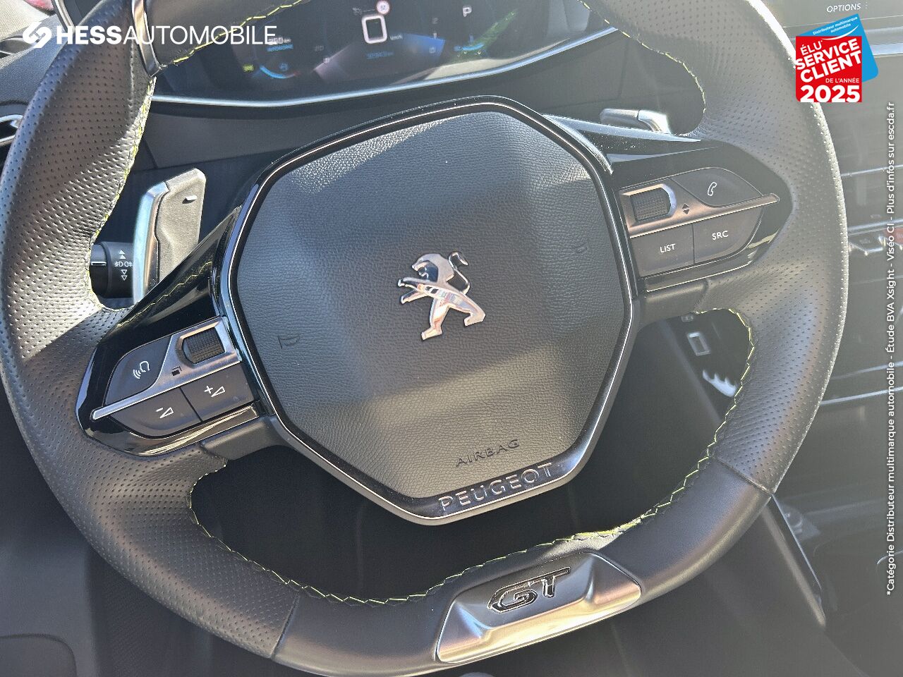 Véhicule d'occasion PEUGEOT 2008 1.2 PURETECH 130CH S/S GT EAT8 GPS CAMERA chez Toyota Sarreguemines