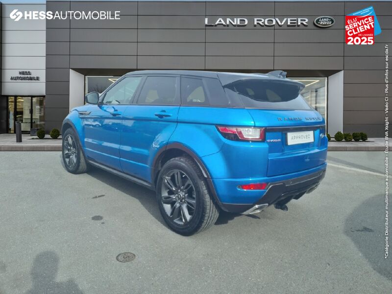 Véhicule d'occasion LAND-ROVER EVOQUE 2.0 TD4 180 HSE 4X4 BVA MARK VI TPANO CAMERA CUIR SIEGES CHAUF chez Land Rover Metz