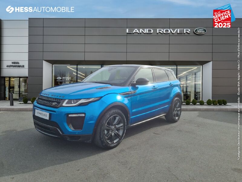 Véhicule d'occasion LAND-ROVER EVOQUE 2.0 TD4 180 HSE 4X4 BVA MARK VI TPANO CAMERA CUIR SIEGES CHAUF chez Land Rover Metz