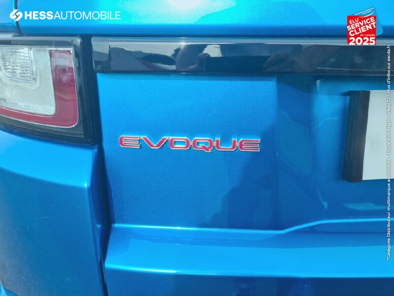 Véhicule d'occasion LAND-ROVER EVOQUE 2.0 TD4 180 HSE 4X4 BVA MARK VI TPANO CAMERA CUIR SIEGES CHAUF chez Land Rover Metz
