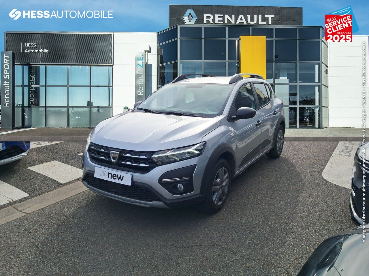 Véhicule d'occasion DACIA SANDERO 1.0 ECO-G 100CH STEPWAY ESSENTIEL chez Toyota Thionville