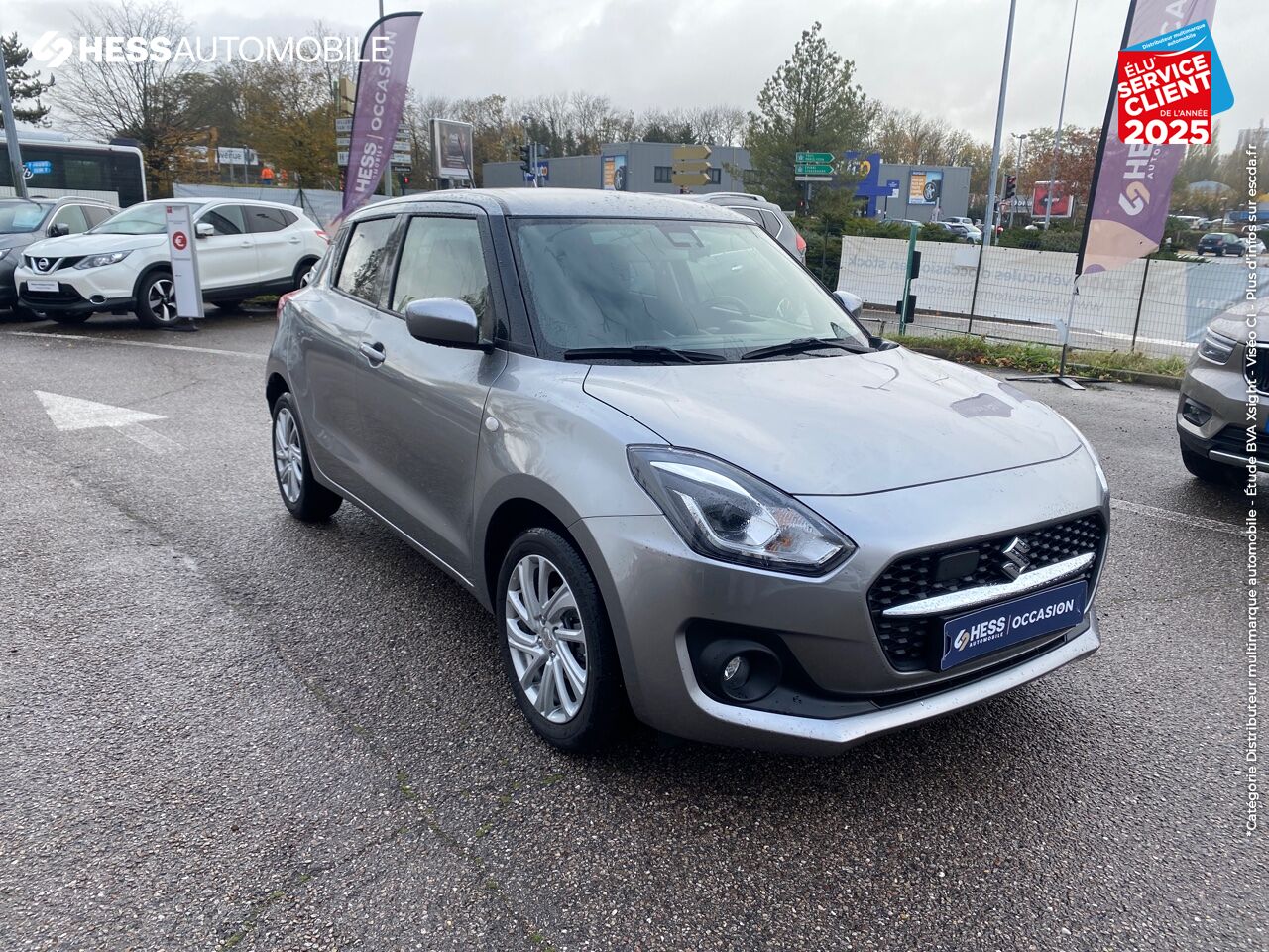 Véhicule d'occasion SUZUKI SWIFT 1.2 DUALJET HYBRID 83CH PRIVILEGE chez Suzuki Nancy