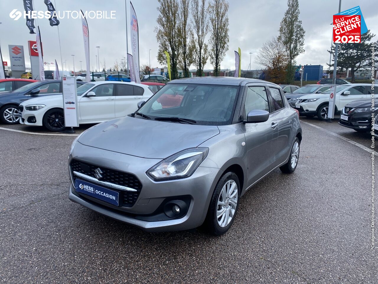 Véhicule d'occasion SUZUKI SWIFT 1.2 DUALJET HYBRID 83CH PRIVILEGE chez Suzuki Nancy