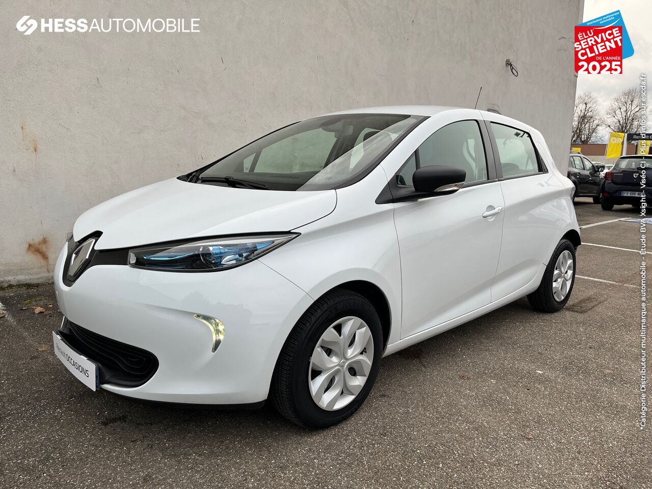 Véhicule d'occasion RENAULT ZOE LIFE CHARGE NORMALE R90 MY19 chez Renault Colmar