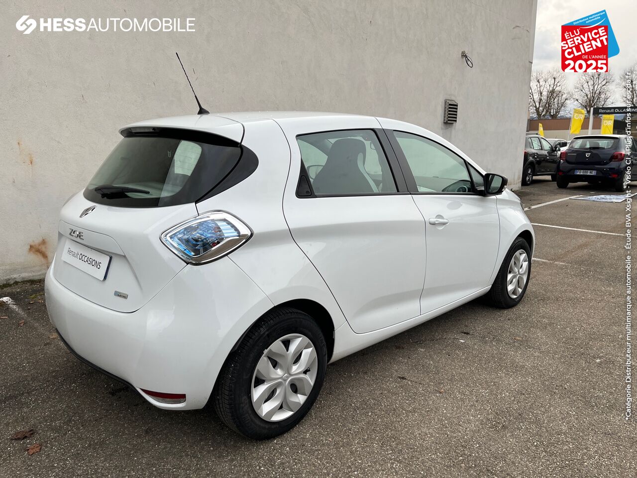 Véhicule d'occasion RENAULT ZOE LIFE CHARGE NORMALE R90 MY19 chez Renault Colmar