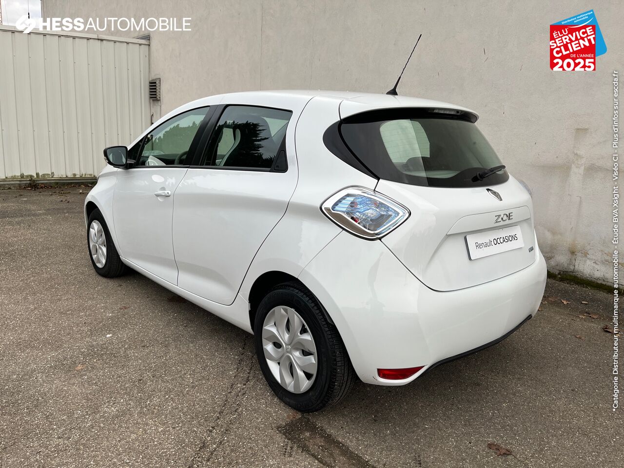Véhicule d'occasion RENAULT ZOE LIFE CHARGE NORMALE R90 MY19 chez Renault Colmar