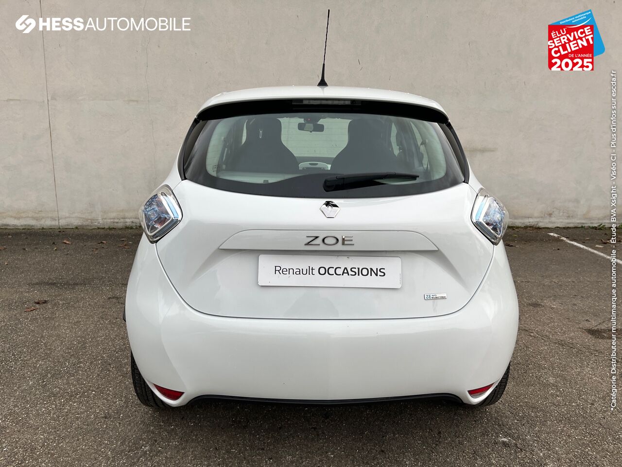 Véhicule d'occasion RENAULT ZOE LIFE CHARGE NORMALE R90 MY19 chez Renault Colmar