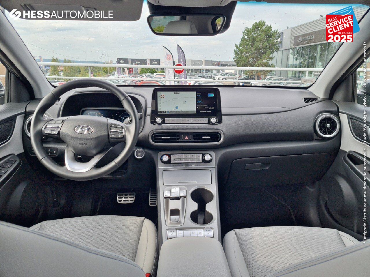 Véhicule d'occasion HYUNDAI KONA ELECTRIC 39KWH - 136CH EXECUTIVE chez Hyundai Chalons
