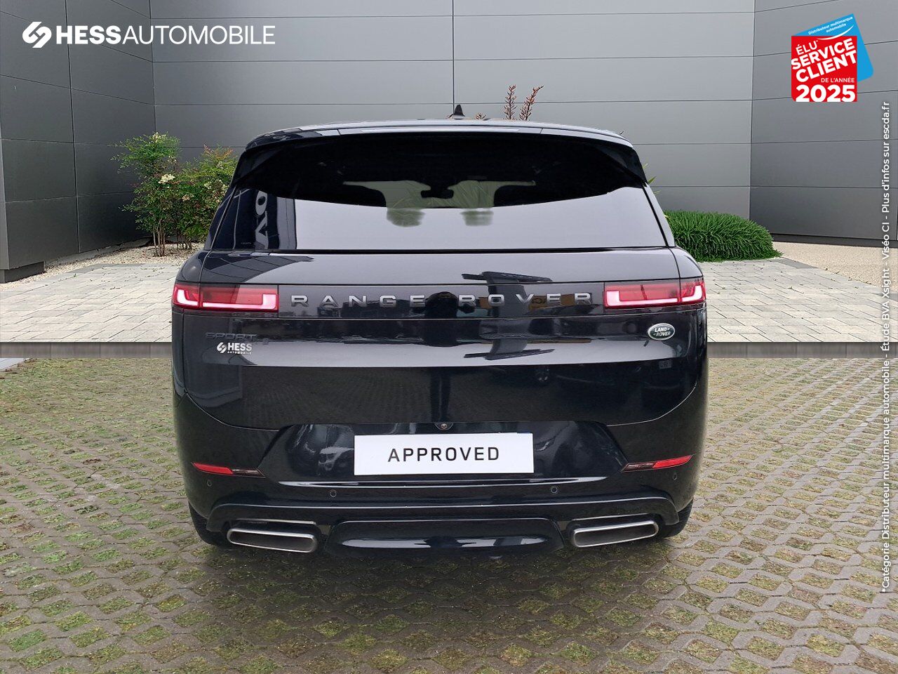 Véhicule d'occasion LAND-ROVER RANGE ROVER SPORT 3.0 P510E 510CH PHEV AUTOBIOGRAPHY TOUVRANT SIEGES CHAUF/VENTIL/CUIR GPS CAMERA chez Land Rover Metz
