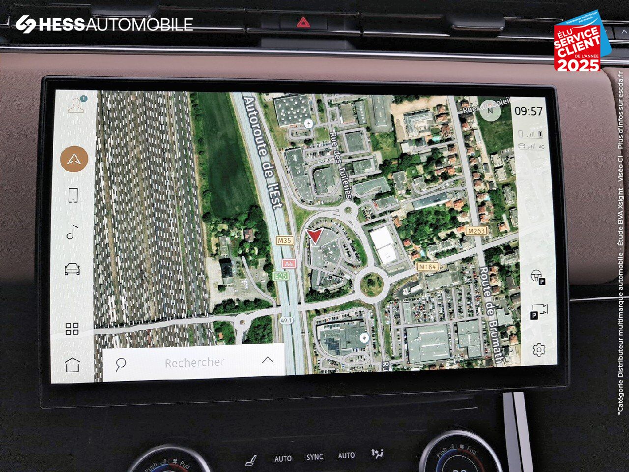 Véhicule d'occasion LAND-ROVER RANGE ROVER SPORT 3.0 P510E 510CH PHEV AUTOBIOGRAPHY TOUVRANT SIEGES CHAUF/VENTIL/CUIR GPS CAMERA chez Land Rover Metz