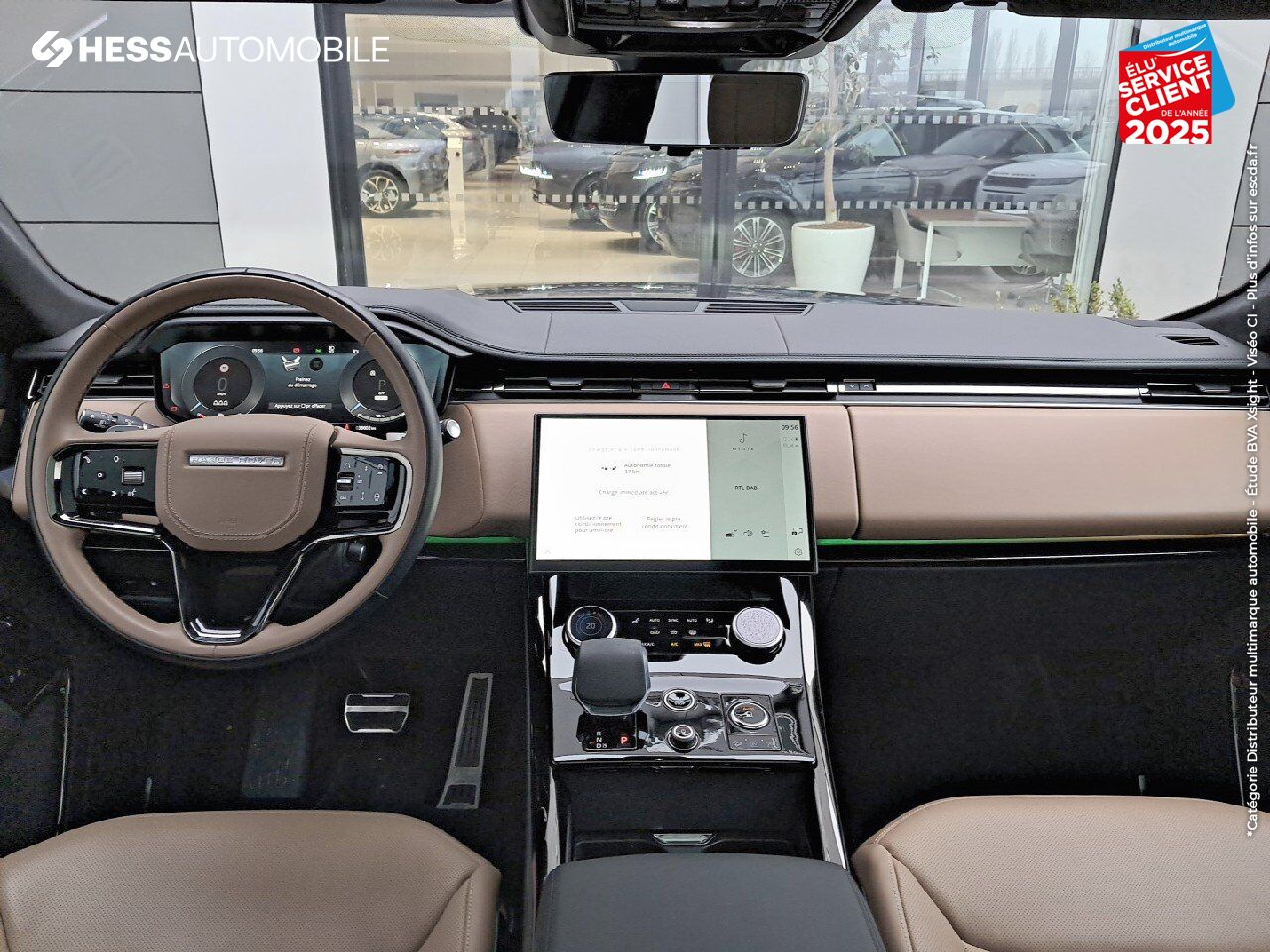 Véhicule d'occasion LAND-ROVER RANGE ROVER SPORT 3.0 P510E 510CH PHEV AUTOBIOGRAPHY TOUVRANT SIEGES CHAUF/VENTIL/CUIR GPS CAMERA chez Land Rover Metz