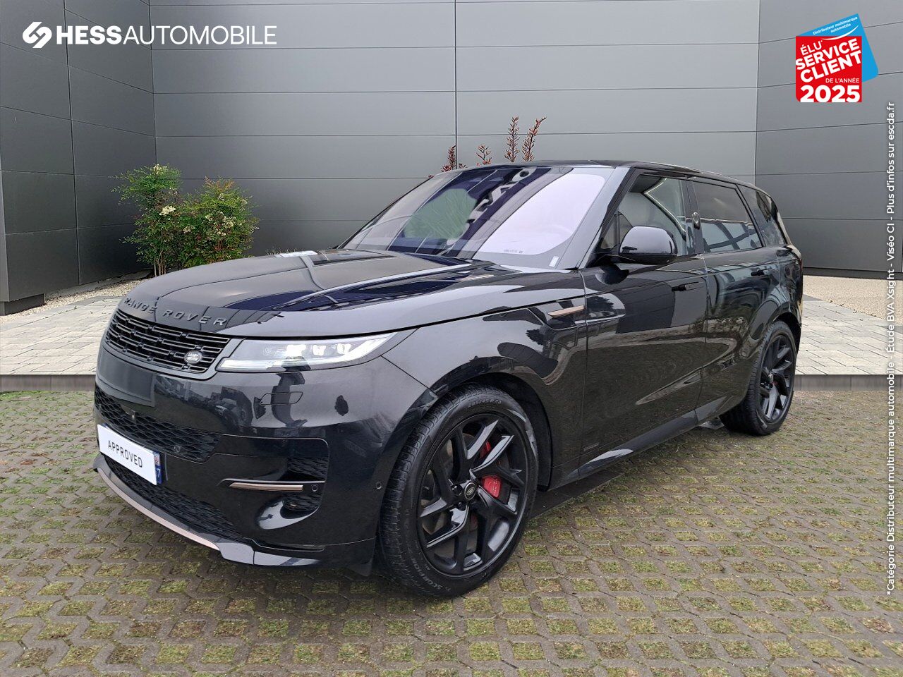 Véhicule d'occasion LAND-ROVER RANGE ROVER SPORT 3.0 P510E 510CH PHEV AUTOBIOGRAPHY TOUVRANT SIEGES CHAUF/VENTIL/CUIR GPS CAMERA chez Land Rover Metz