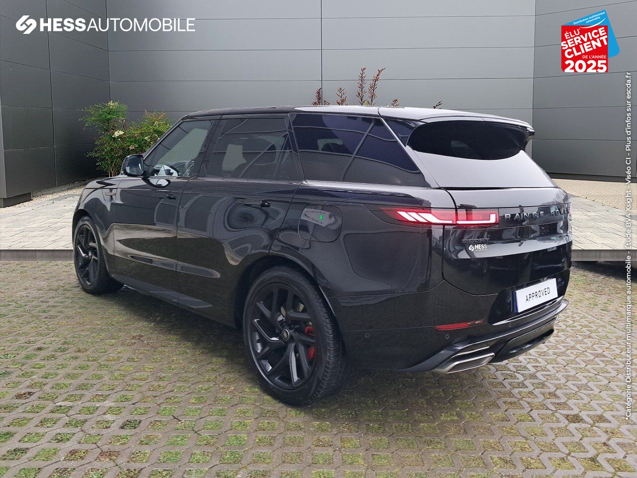 Véhicule d'occasion LAND-ROVER RANGE ROVER SPORT 3.0 P510E 510CH PHEV AUTOBIOGRAPHY TOUVRANT SIEGES CHAUF/VENTIL/CUIR GPS CAMERA chez Land Rover Metz