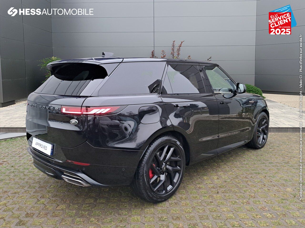 Véhicule d'occasion LAND-ROVER RANGE ROVER SPORT 3.0 P510E 510CH PHEV AUTOBIOGRAPHY TOUVRANT SIEGES CHAUF/VENTIL/CUIR GPS CAMERA chez Land Rover Metz