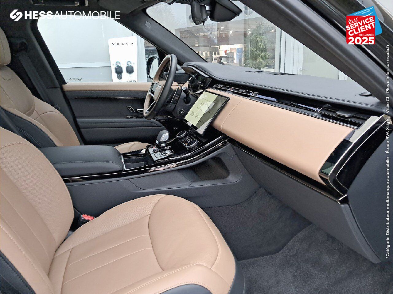 Véhicule d'occasion LAND-ROVER RANGE ROVER SPORT 3.0 P510E 510CH PHEV AUTOBIOGRAPHY TOUVRANT SIEGES CHAUF/VENTIL/CUIR GPS CAMERA chez Land Rover Metz