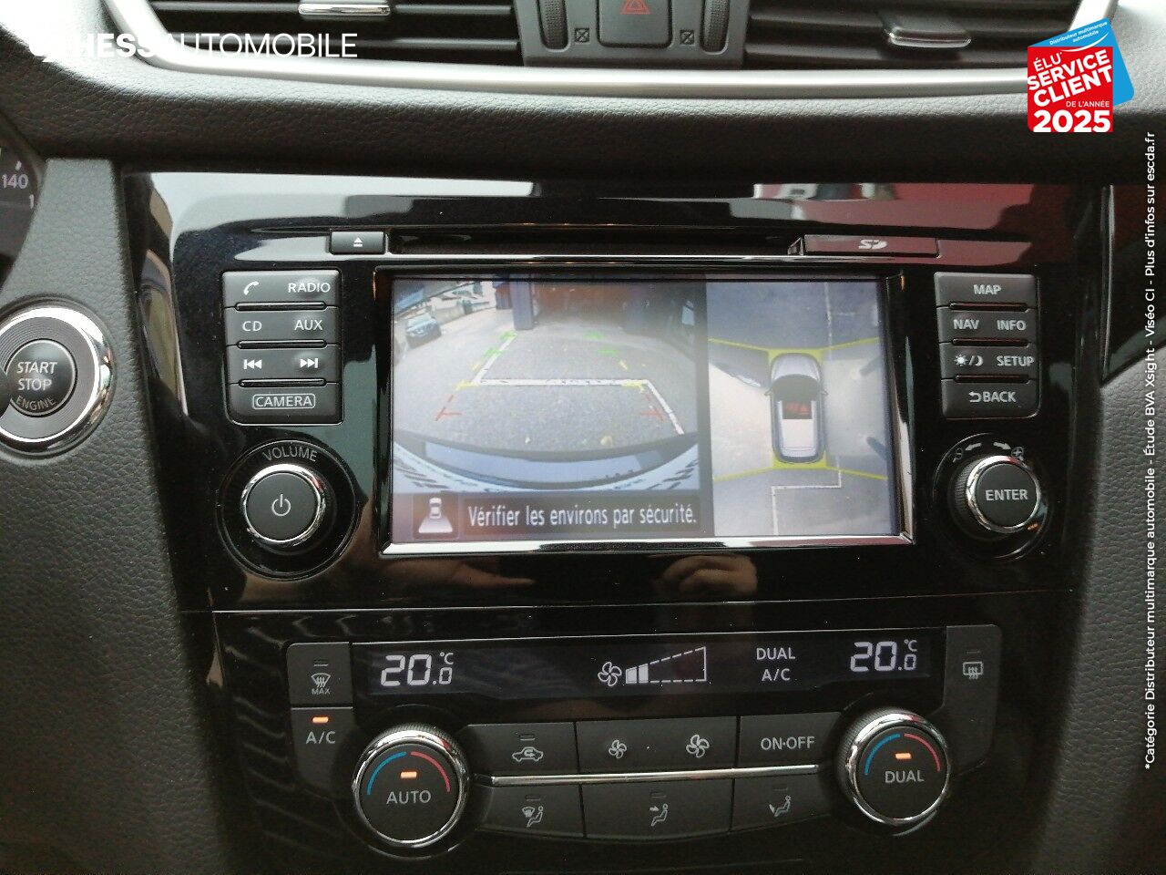 Véhicule d'occasion NISSAN QASHQAI 1.6 DCI 130CH N-VISION 116G TPANO GPS CAM360 chez Nissan Qashqai occasion