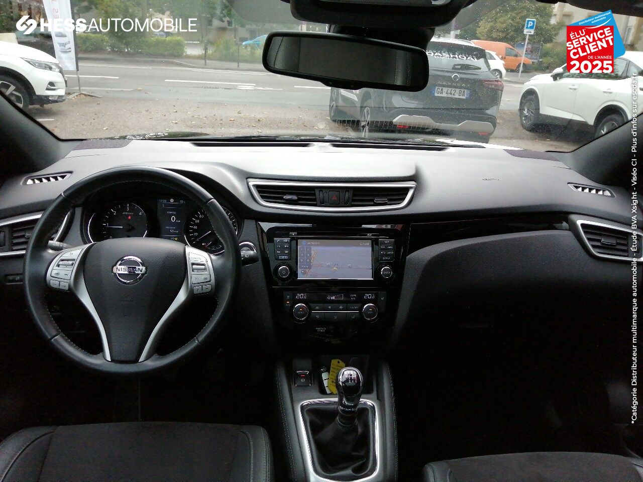 Véhicule d'occasion NISSAN QASHQAI 1.6 DCI 130CH N-VISION 116G TPANO GPS CAM360 chez Nissan Qashqai occasion