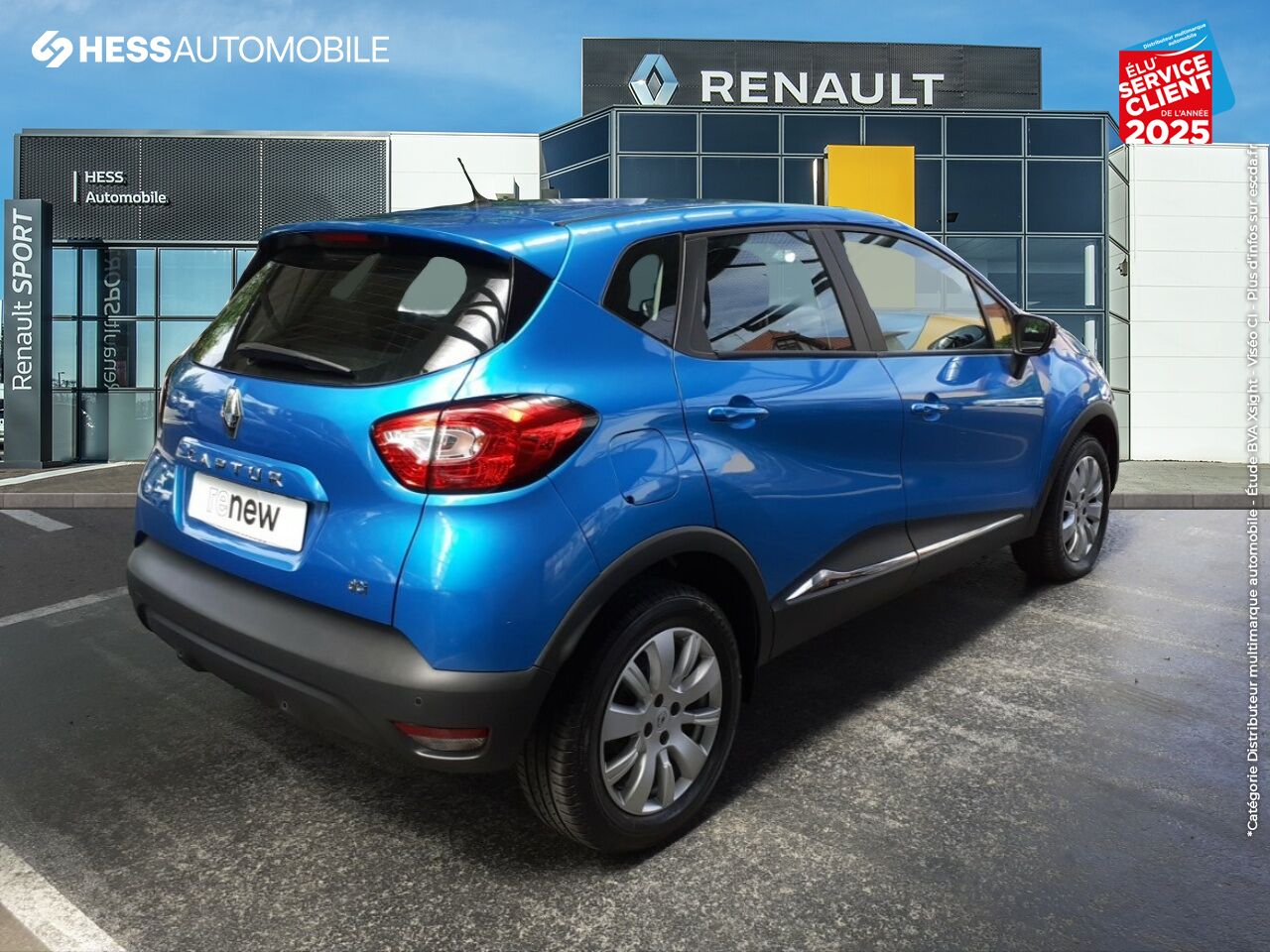 Véhicule d'occasion RENAULT CAPTUR 1.5 DCI 90CH S/S ENERGY ZEN RADAR AR chez Renault Mulhouse