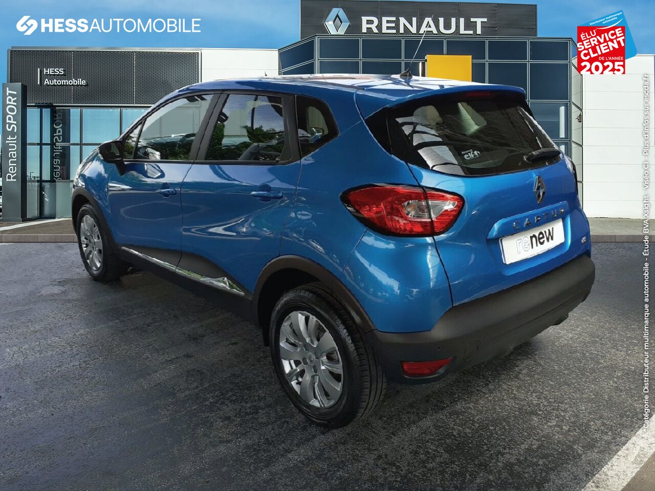 Véhicule d'occasion RENAULT CAPTUR 1.5 DCI 90CH S/S ENERGY ZEN RADAR AR chez Renault Mulhouse