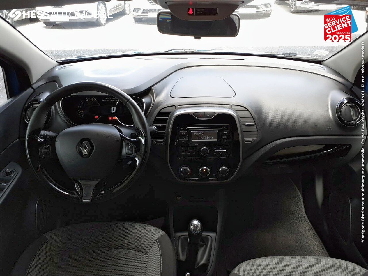 Véhicule d'occasion RENAULT CAPTUR 1.5 DCI 90CH S/S ENERGY ZEN RADAR AR chez Renault Mulhouse