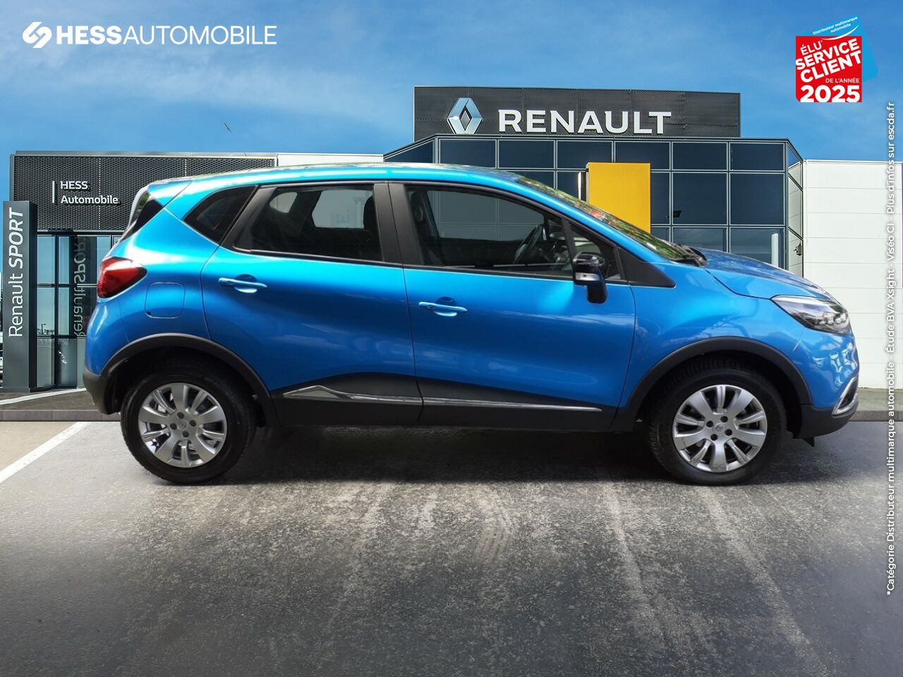 Véhicule d'occasion RENAULT CAPTUR 1.5 DCI 90CH S/S ENERGY ZEN RADAR AR chez Renault Mulhouse
