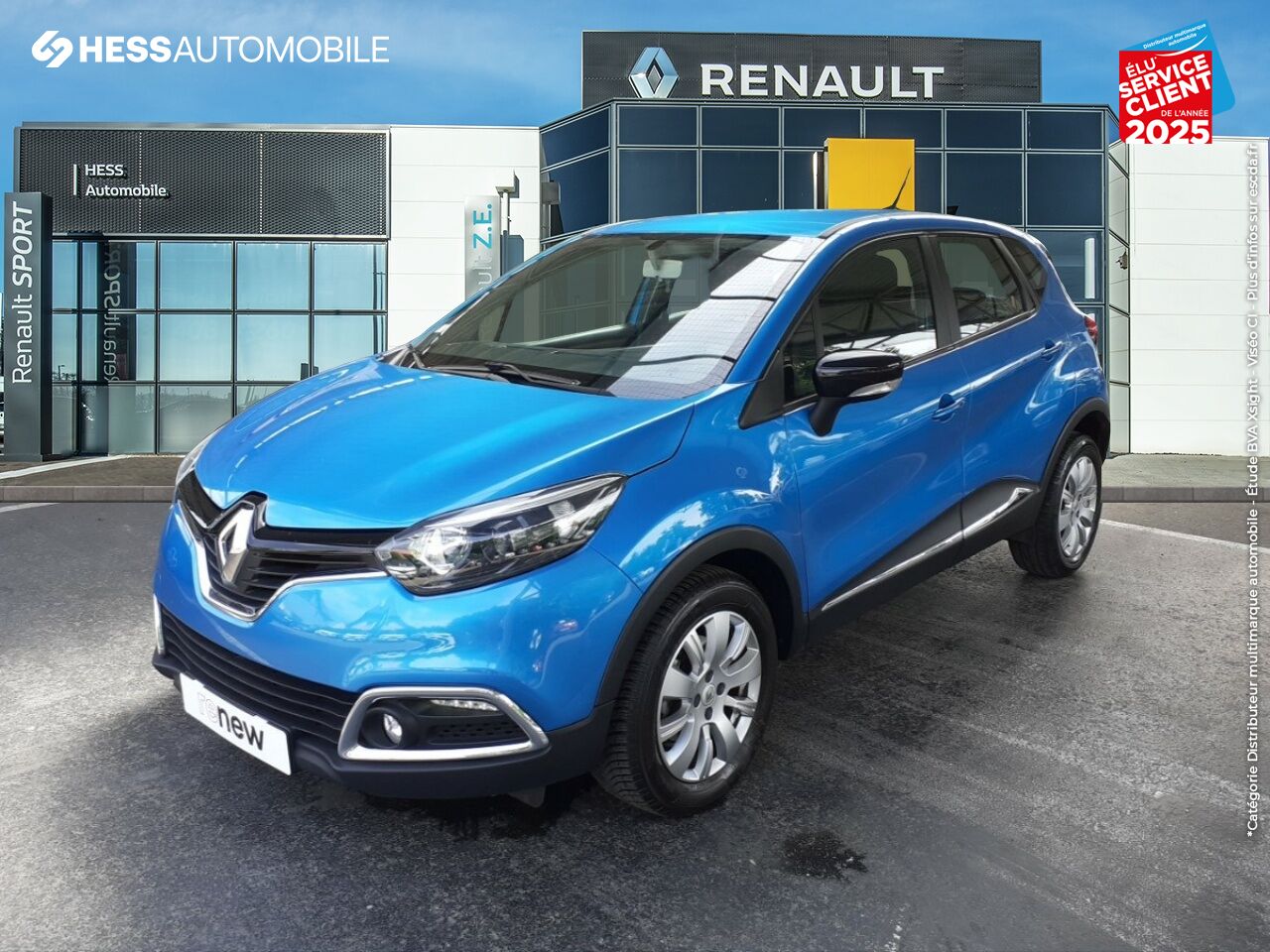 Véhicule d'occasion RENAULT CAPTUR 1.5 DCI 90CH S/S ENERGY ZEN RADAR AR chez Renault Mulhouse