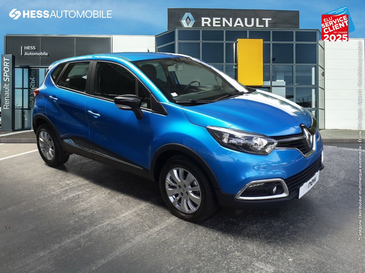 Véhicule d'occasion RENAULT CAPTUR 1.5 DCI 90CH S/S ENERGY ZEN RADAR AR chez Renault Mulhouse