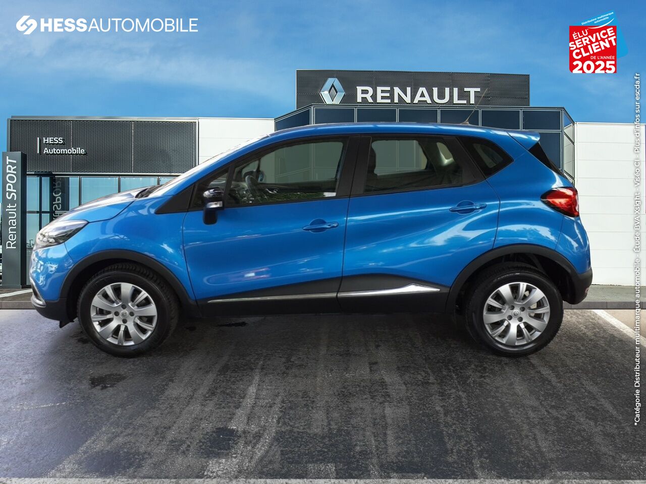 Véhicule d'occasion RENAULT CAPTUR 1.5 DCI 90CH S/S ENERGY ZEN RADAR AR chez Renault Mulhouse
