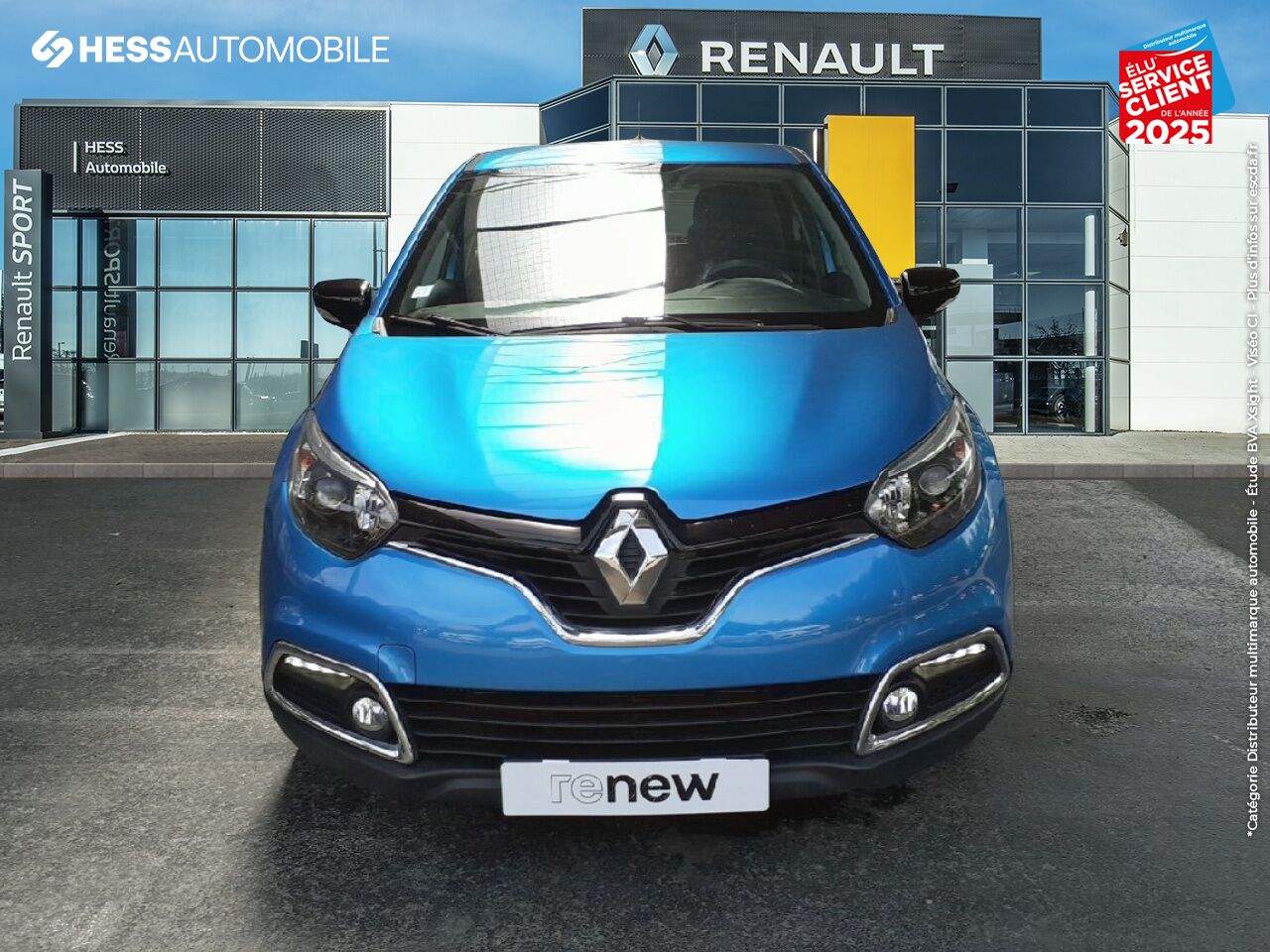 Véhicule d'occasion RENAULT CAPTUR 1.5 DCI 90CH S/S ENERGY ZEN RADAR AR chez Renault Mulhouse