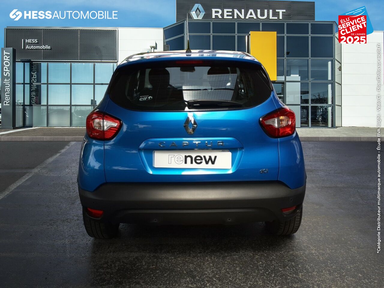 Véhicule d'occasion RENAULT CAPTUR 1.5 DCI 90CH S/S ENERGY ZEN RADAR AR chez Renault Mulhouse