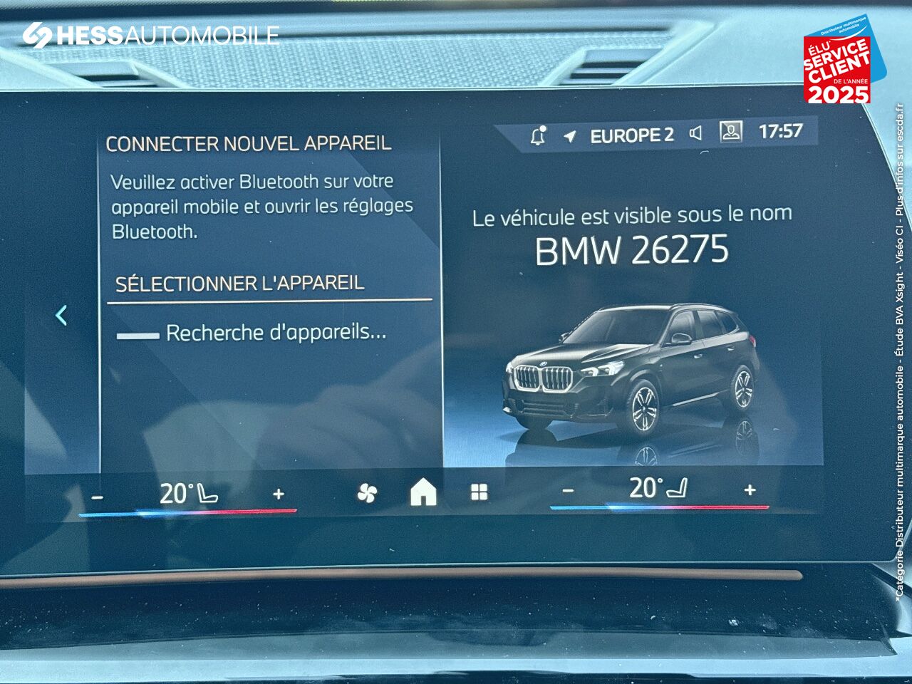 Véhicule neuf BMW X1 XDRIVE25E 245CH M SPORT chez BMW Lons le Saunier