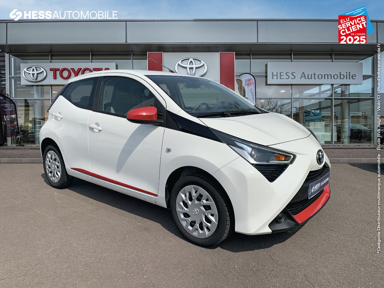 Véhicule d'occasion TOYOTA AYGO 1.0 VVT-I 72CH X-PLAY 5P CAMERA chez Toyota Forbach