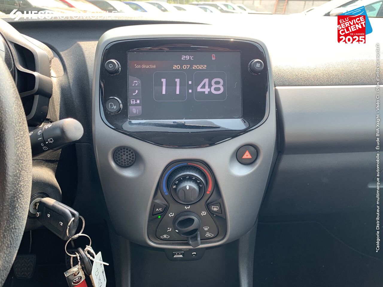 Véhicule d'occasion TOYOTA AYGO 1.0 VVT-I 72CH X-PLAY 5P CAMERA chez Toyota Forbach