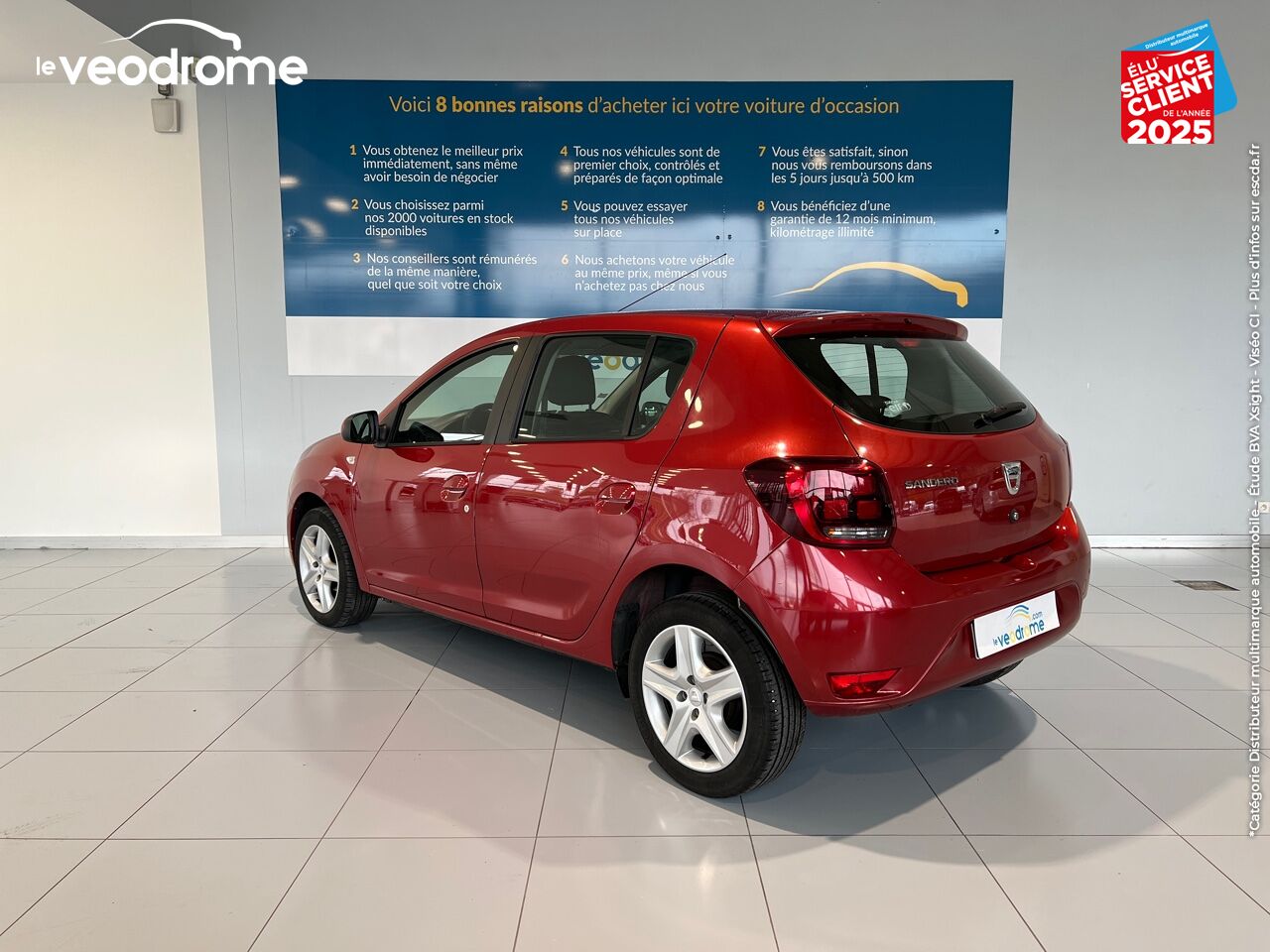 Véhicule d'occasion DACIA SANDERO 1.5 DCI 90CH LAUREATE chez Le Veodrome