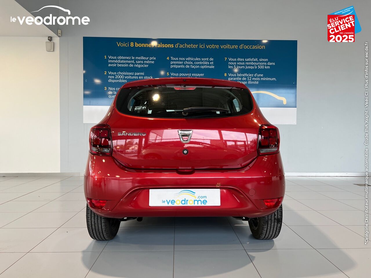 Véhicule d'occasion DACIA SANDERO 1.5 DCI 90CH LAUREATE chez Le Veodrome
