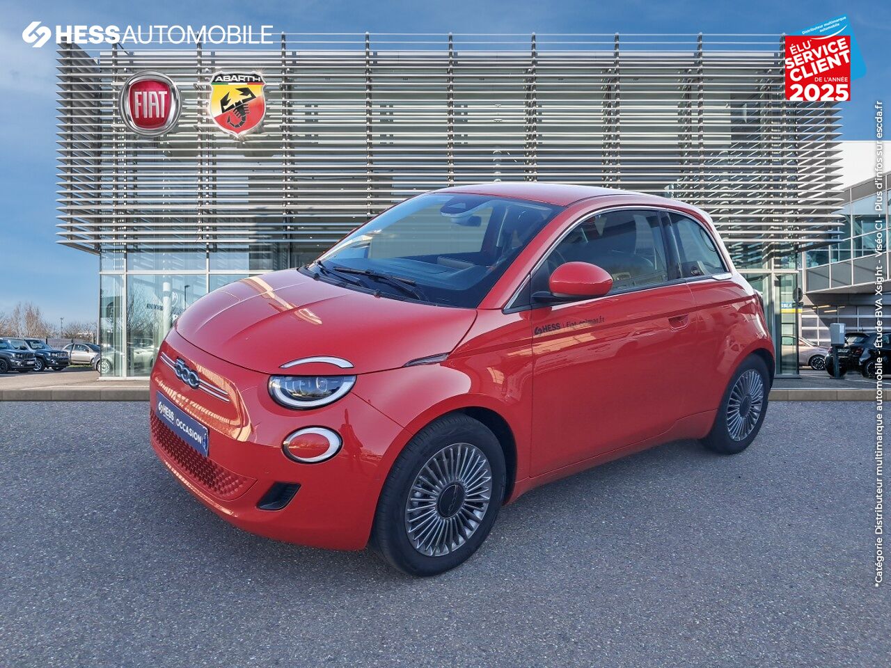 Véhicule neuf FIAT 500 E 118CH PACK CONFORT STYLE MY24 chez Fiat Colmar