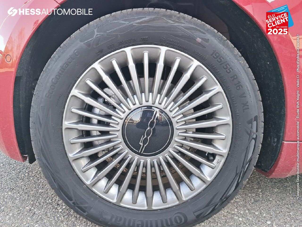 Véhicule neuf FIAT 500 E 118CH PACK CONFORT STYLE MY24 chez Fiat Colmar